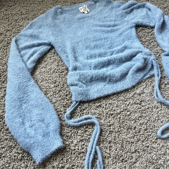 Hippie Rose Fuzzy Sweater - Picture 4 of 4